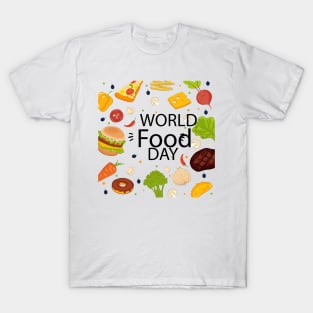 World Food day Concept T-Shirt